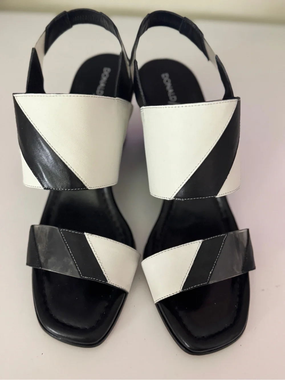 Donald J. Pliner monochrome patent